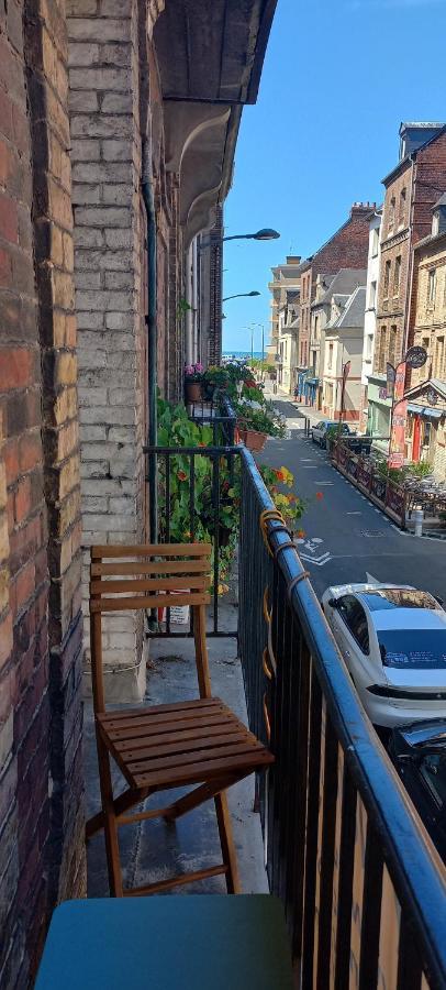 Loft En Duplex Avec Vue Sur Plage Et Chenal Dieppe Exteriér fotografie